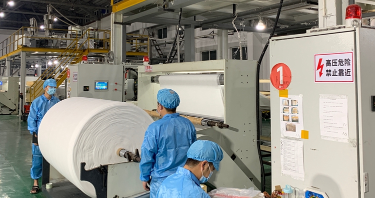 Zhejiang bequemer schmelzbrauner Vliesstoff für medizinische Gardine